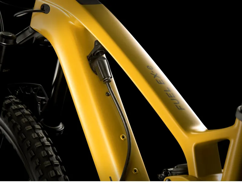 Trek Fuel EXE 9.9 XX1 AXS Electric Mountain Bike in Baja Yellow-6